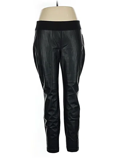 Soma Faux Leather Pants In Black