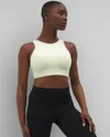 Soma High-neck Yoga Sports Bra In Green Size 2xl In Aloe Wash