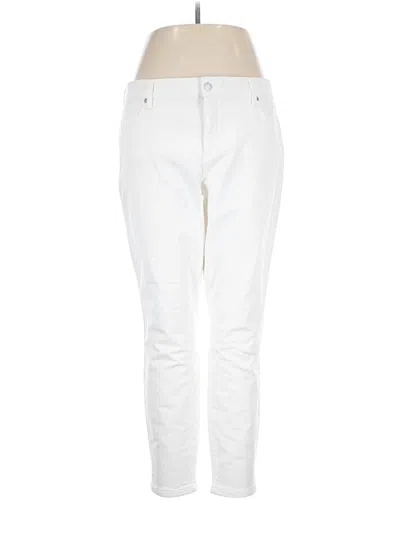Pre-owned Soma Jeggings In White