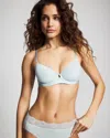Soma Lightly Lined Perfect Coverage T-shirt Bra In Blue