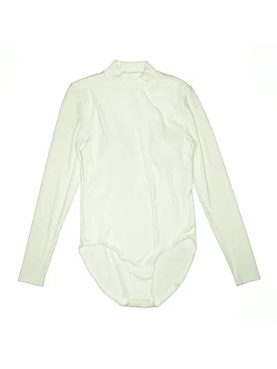 Pre-owned Soma Long Sleeve Blouse In White