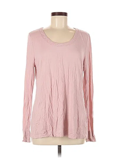 Pre-owned Soma Long Sleeve T-shirt In Pink