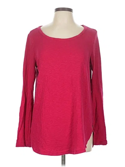 Pre-owned Soma Long Sleeve T-shirt In Pink