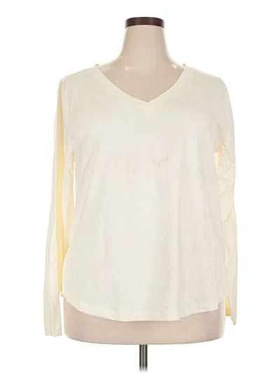 Pre-owned Soma Long Sleeve T-shirt In White