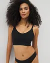 Soma Seamless Nursing Bralette In Black