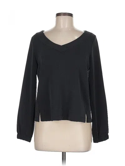 Pre-owned Soma Pullover Sweater In Black