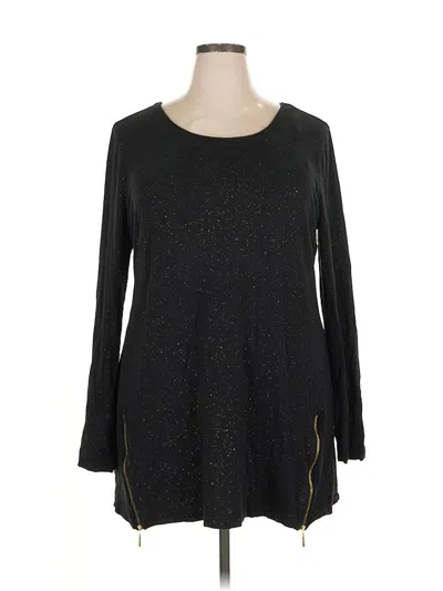 Pre-owned Soma Pullover Sweater In Black