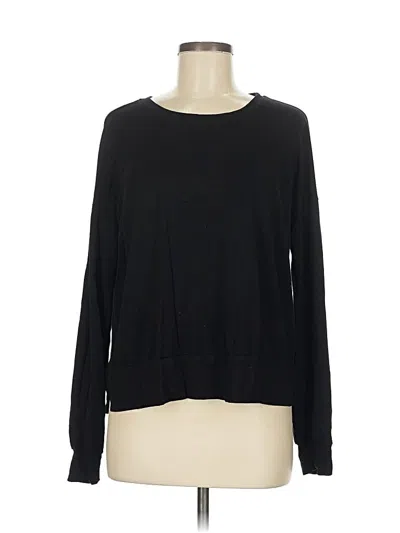 Pre-owned Soma Pullover Sweater In Black