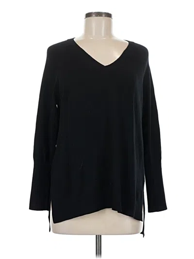 Pre-owned Soma Pullover Sweater In Black