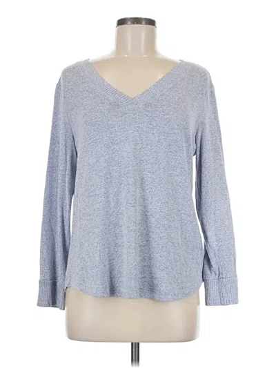 Pre-owned Soma Pullover Sweater In Blue