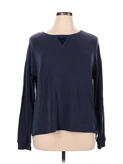 Pre-owned Soma Pullover Sweater In Blue