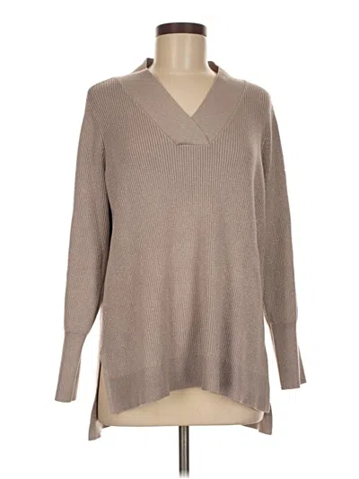 Pre-owned Soma Pullover Sweater In Brown