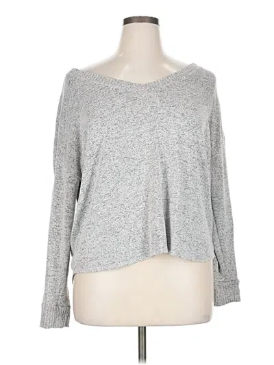 Pre-owned Soma Pullover Sweater In Gray