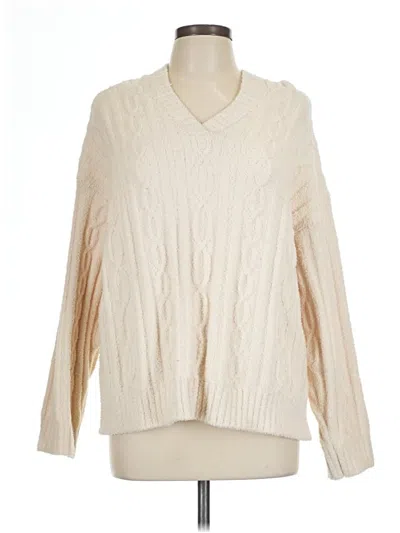 Pre-owned Soma Pullover Sweater In Ivory