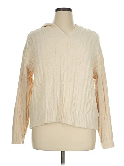 Pre-owned Soma Pullover Sweater In Ivory