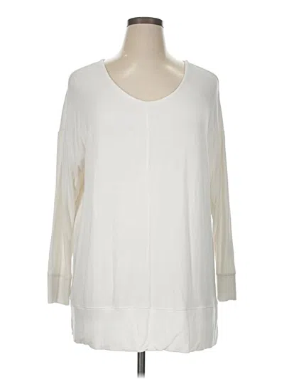 Pre-owned Soma Pullover Sweater In White