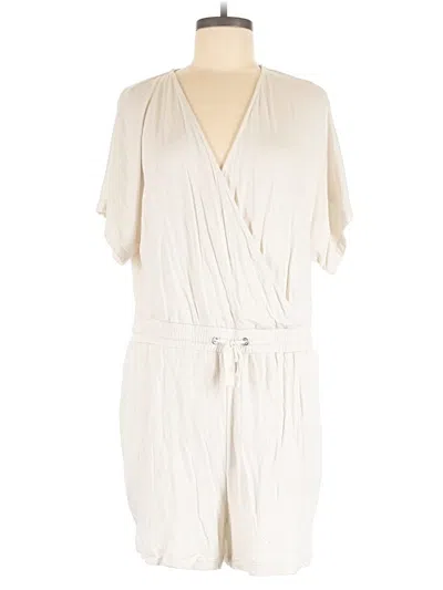 Pre-owned Soma Romper In Ivory