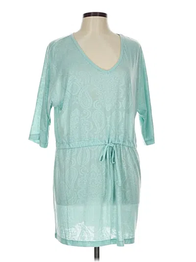 Pre-owned Soma Romper In Teal