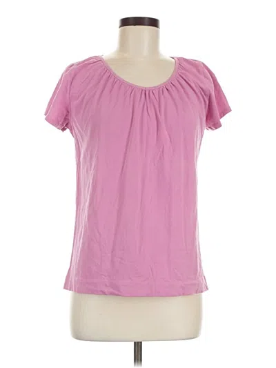 Pre-owned Soma Short Sleeve Blouse In Pink