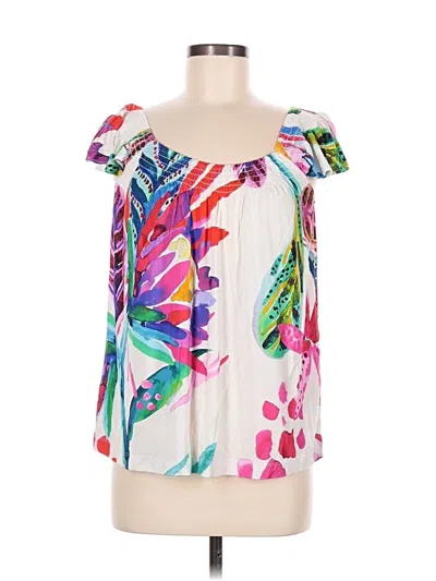 Soma Short Sleeve Blouse In Multi