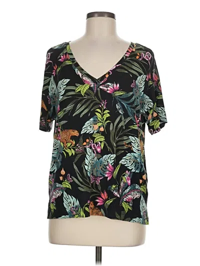 Pre-owned Soma Short Sleeve T-shirt In Black