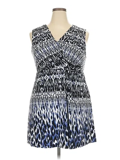 Pre-owned Soma Sleeveless Blouse In Blue