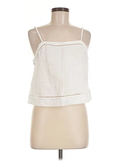 Pre-owned Soma Sleeveless Blouse In Ivory