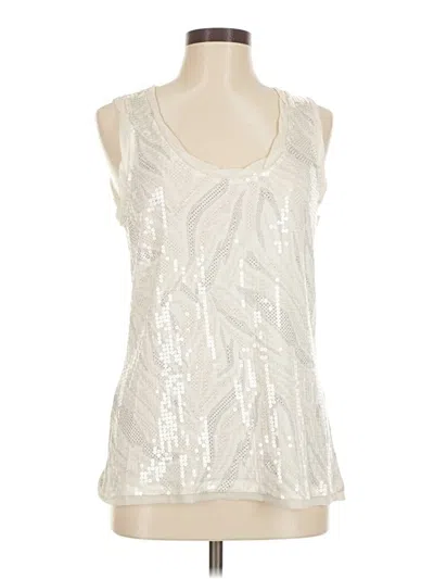 Pre-owned Soma Sleeveless Blouse In Silver