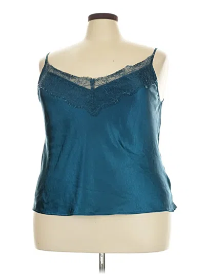 Pre-owned Soma Sleeveless Blouse In Teal