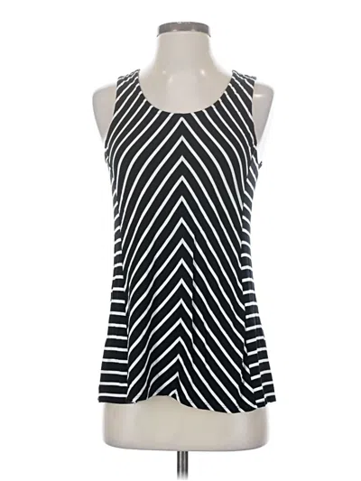 Pre-owned Soma Sleeveless Top Black Halter Neckline Tops