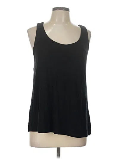 Pre-owned Soma Sleeveless Top Black Scoop Neck Tops