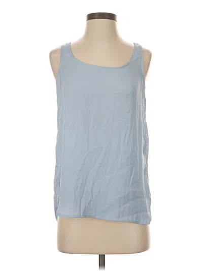Pre-owned Soma Sleeveless Top Blue Scoop Neck Tops