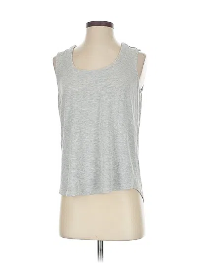 Pre-owned Soma Sleeveless Top Gray Halter Neckline Tops