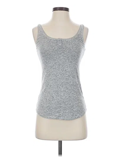 Pre-owned Soma Sleeveless Top Gray Scoop Neck Tops