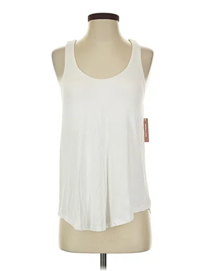 Pre-owned Soma Sleeveless Top White Halter Neckline Tops