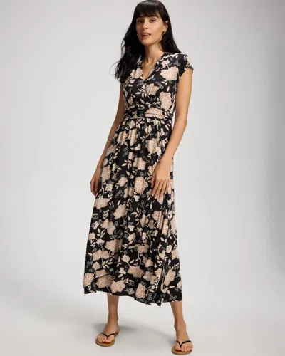 Soma Soft Jersey Serenity Maxi Dress In Black