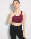Soma Sport High Impact Bra In Red Size 38dd In Velvet Plum
