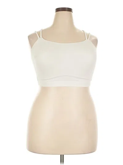 Pre-owned Soma Sports Bra In Ivory