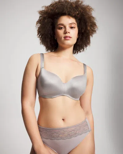 Soma Stunning Balconette Bra In Gray Size 44d |  Women's Bras In Mineral Gray