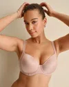 Soma Stunning Full Coverage Bra In Gold