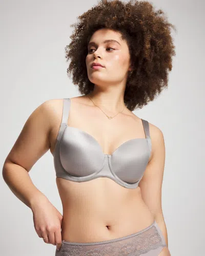 Soma Stunning Full Coverage Bra In Gray Size 36c |  Women's Bras In Mineral Gray
