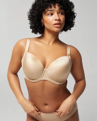 Soma Stunning Support Smooth Full Coverage Bra In Nude