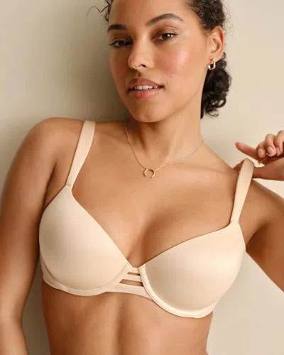 Soma Stunning Top Fill Perfect Coverage T-shirt Bra In Light Nude Size 32a |  Women's Bras
