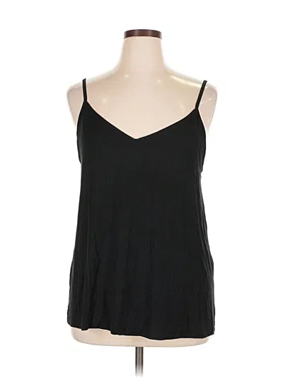 Pre-owned Soma Tank Top Black Halter Neckline Tops