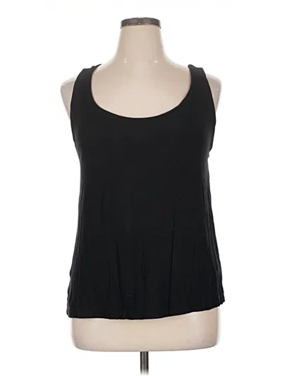 Pre-owned Soma Tank Top Black Halter Neckline Tops