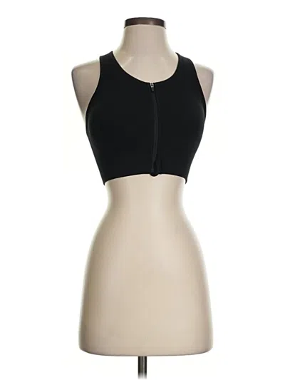 Pre-owned Soma Tank Top Black Halter Neckline Tops