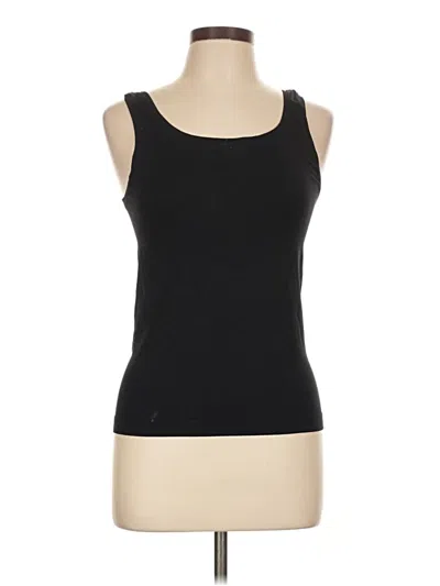 Pre-owned Soma Tank Top Black Strapless Neckline Tops