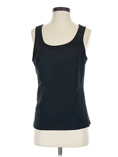 Pre-owned Soma Tank Top Black Strapless Neckline Tops
