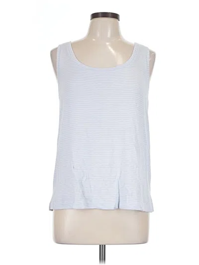 Pre-owned Soma Tank Top Blue Halter Neckline Tops