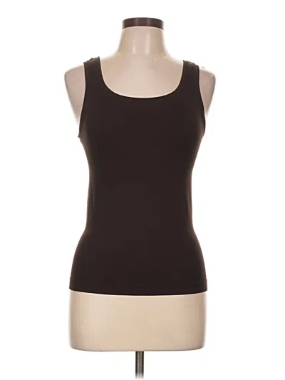 Pre-owned Soma Tank Top Brown Strapless Neckline Tops
